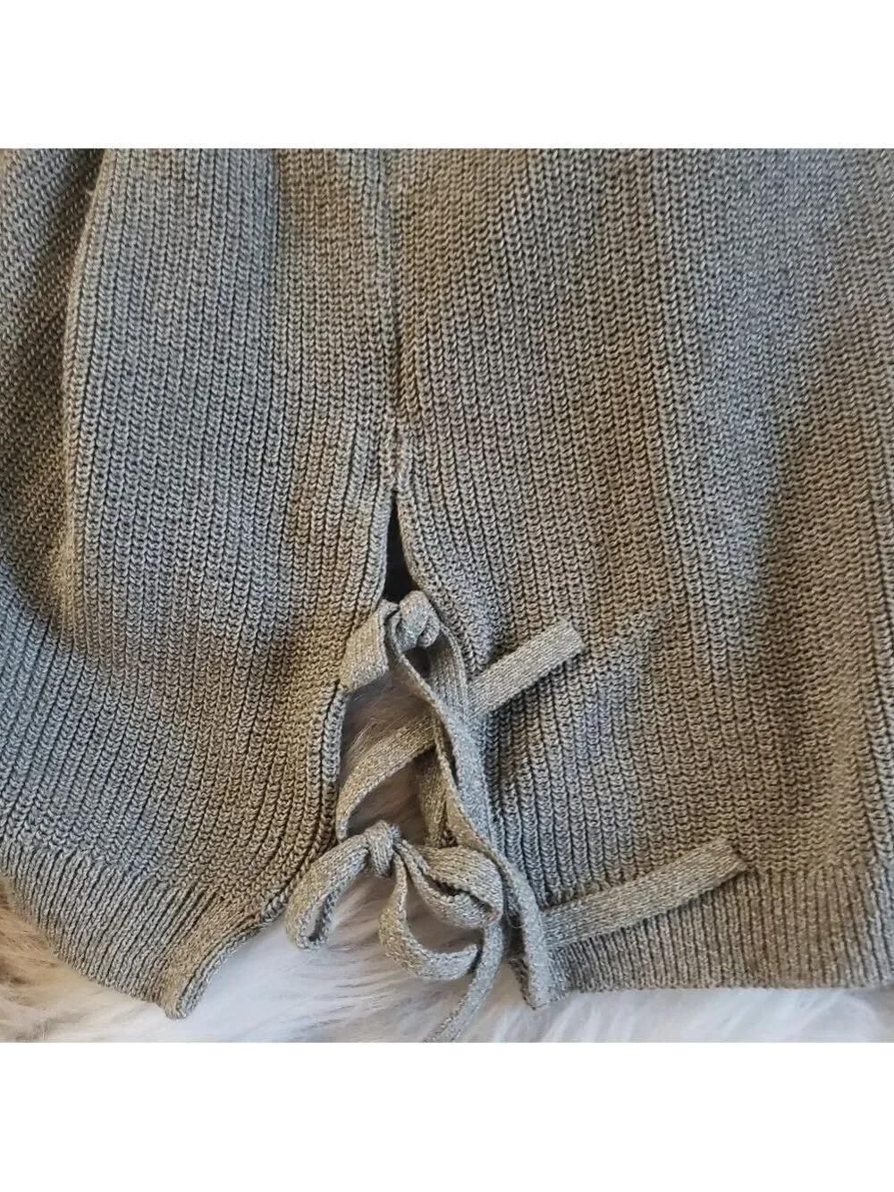 Madewell Sweater Tank Side Tie